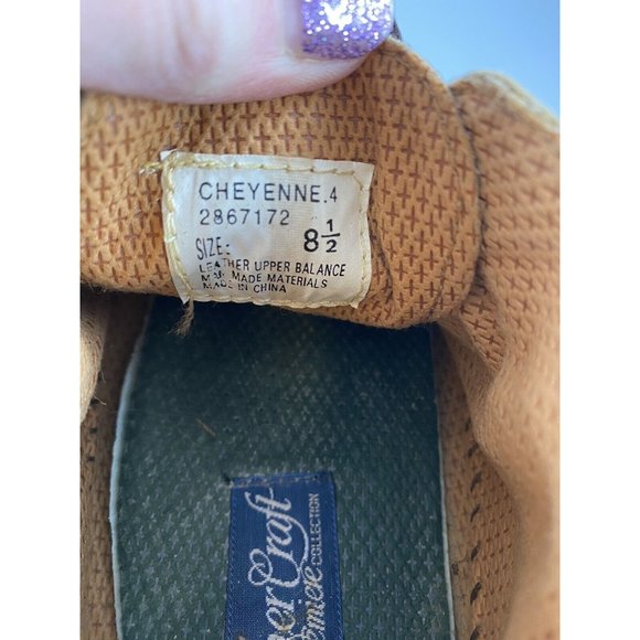 Women's Leather Craft Suede Leather Boot Shoe by Premiere Collection, Size 8.5 - Picture 10 of 12